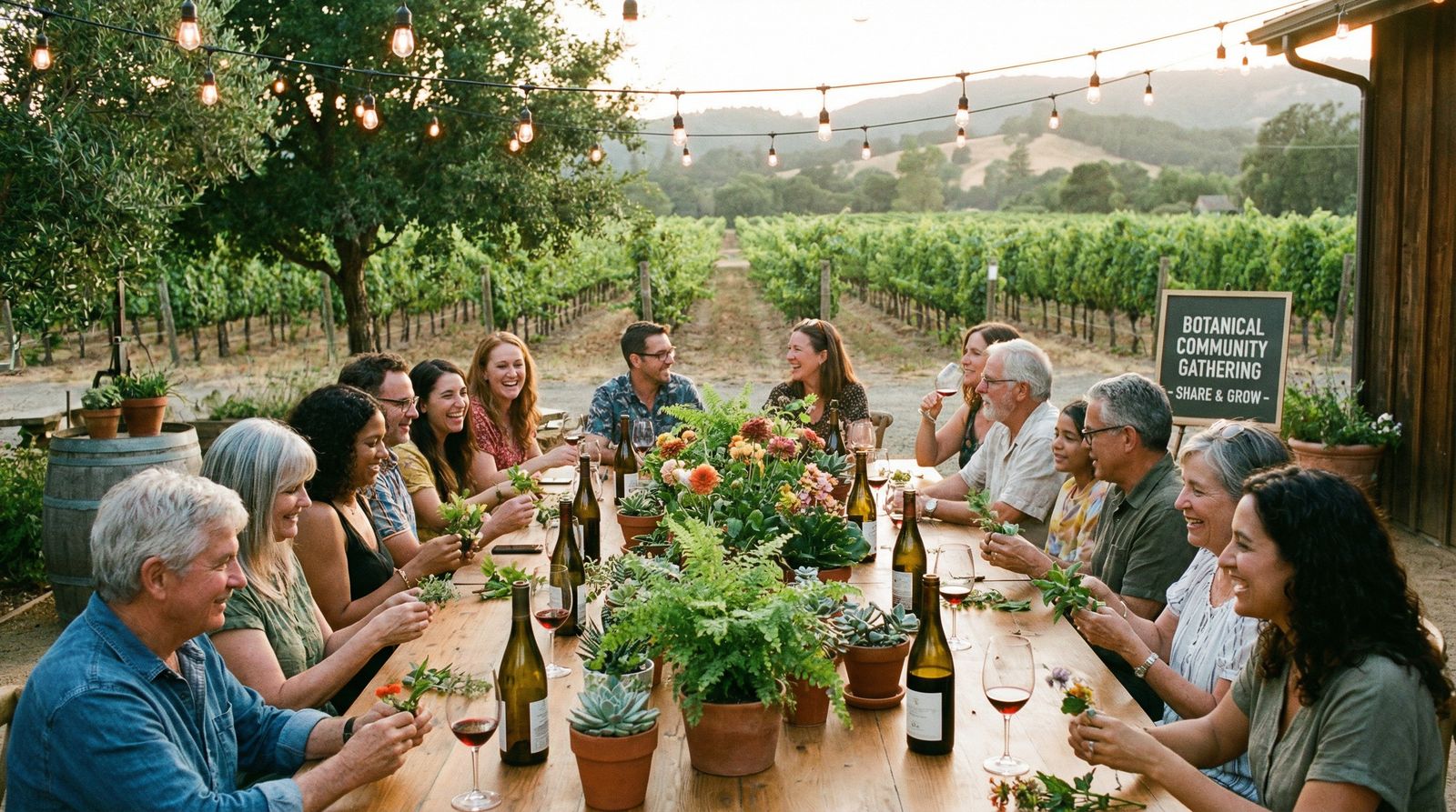 黄色仓库植物社区活动